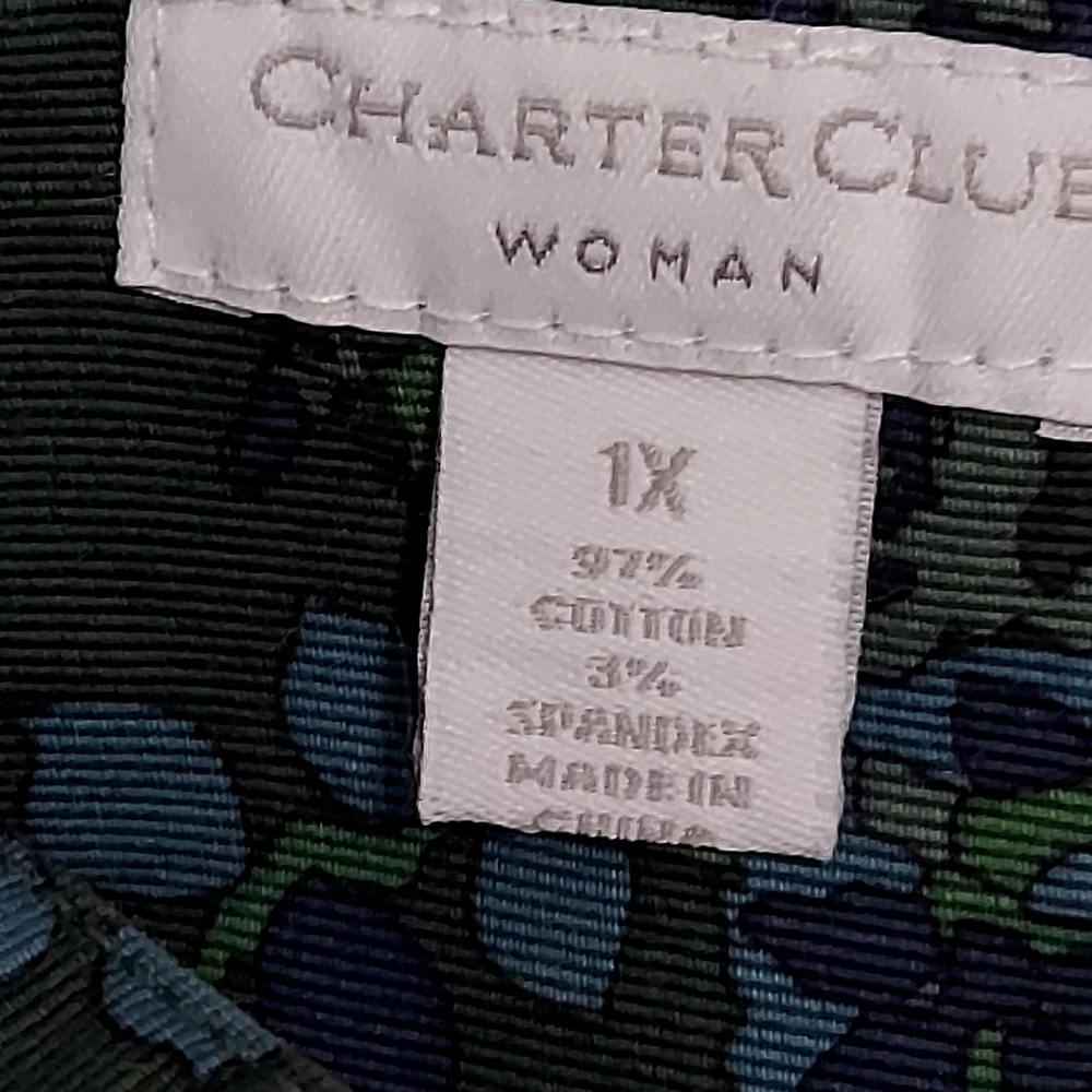 Charter Club Floral Jacket - Picture 7 of 12